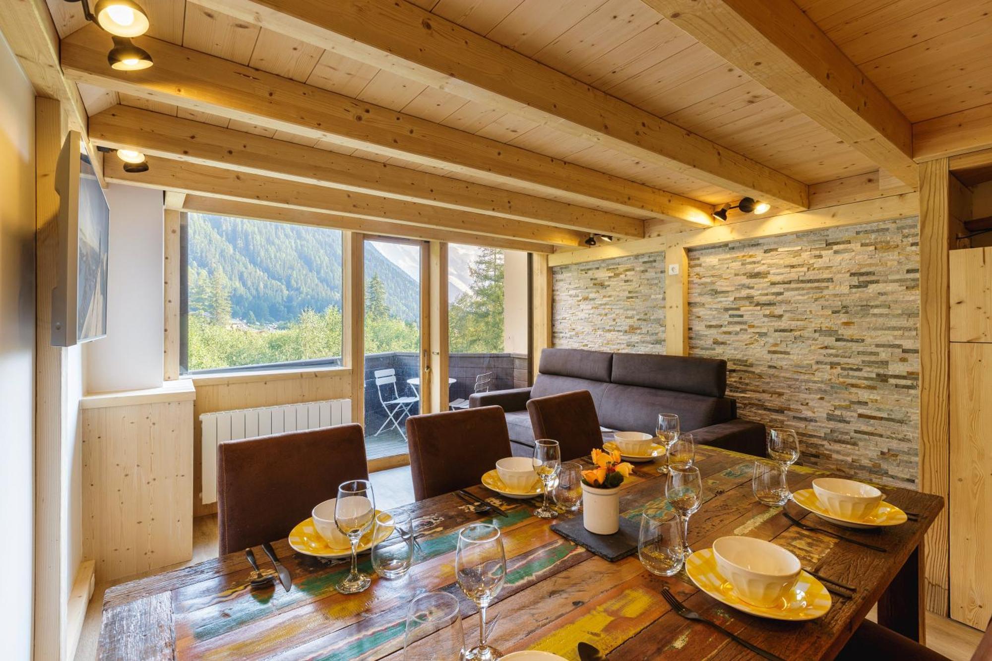 Résidence Grand Roc - Ancolies 216 - Happy Rentals Chamonix Mont Blanc Exterior foto